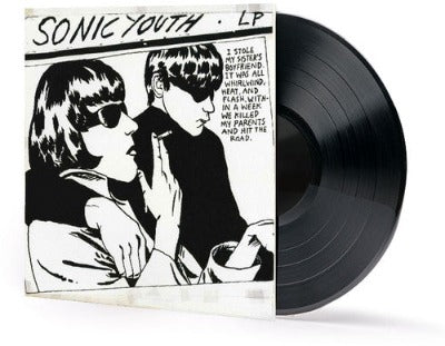 Sonic Youth Goo Album Cover and Black Vinyl