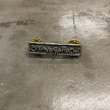 Soundgarden Stamped Metal pin Front image