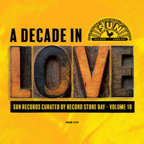 Various Artists - Sun Records Curated By Record Store Day Vol. 10 album cover. 