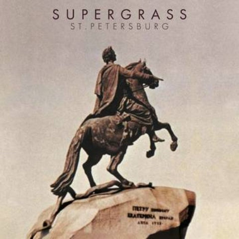 Supergrass - St Petersburg EP album cover. 