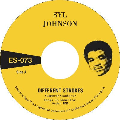 Syl Johnson - Different Strokes 7" single label image