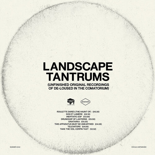 Mars Volta - Landscape Tantrums - Unfinished Original Recordings Of De-Loused In The Comatorium album cover.