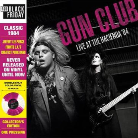 The Gun Club - Live at The Hacienda '84 album cover.