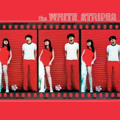 The White Stripes self titled album cover