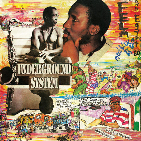 Fela Kuti - Underground System album cover.