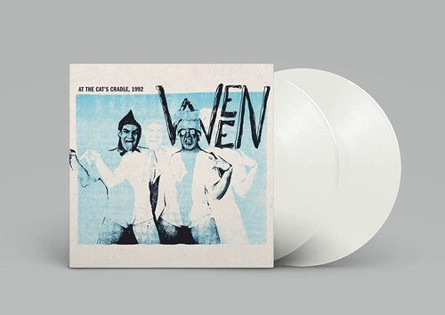 Ween - At the Cat's Cradle, 1992 album cover with 2 milky clear colored vinyl records