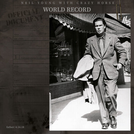 Neil Young & Crazy Horse - World Record album cover.