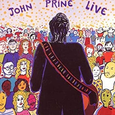 John Prine Live album cover