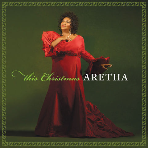 Aretha Franklin - This Christmas album cover.