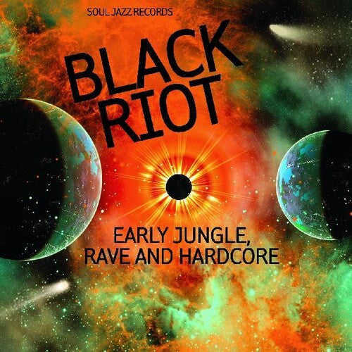 Black Riot - Early Jungle, Rave and Hardcore album cover.