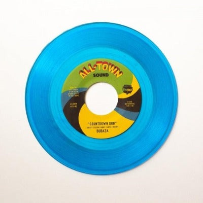 Bubaza Battlestar 7 inch transparent blue vinyl