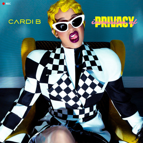 Cardi B - Invasion of Privacy album cover.