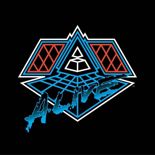 Daft Punk - Alive 2007 album cover.