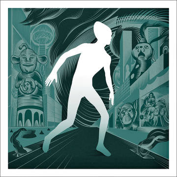 Devo's Gerald V. Casale The Invisible Man EP Album Cover