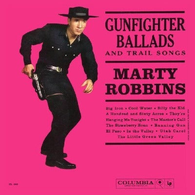 Marty Robbins Sings Gunfigther Ballads and Trail Songs Album Cover