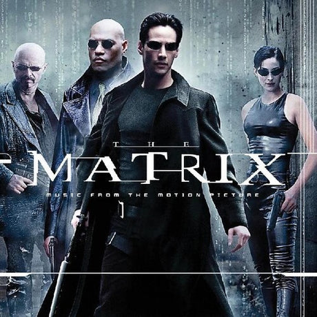 The Matrix move soundtrack album cover.