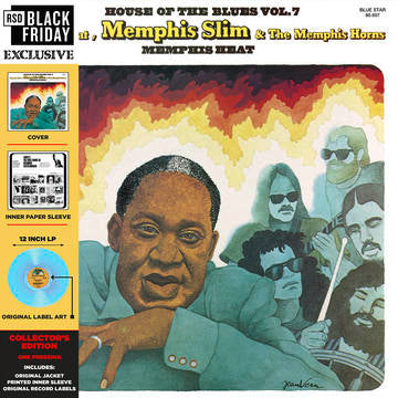 Canned Heat & Memphis Slim - Memphis Heat album cover.