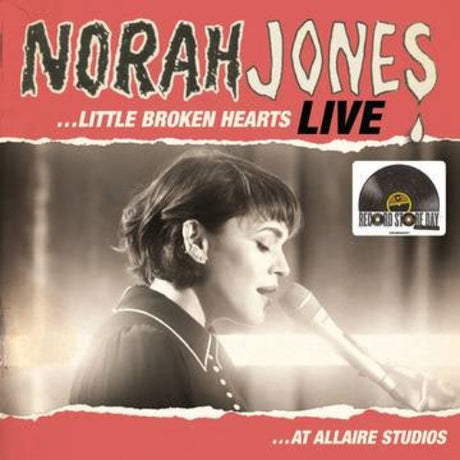 Norah Jones Little Broken Hearts: Live At Allaire Studios Album Cover