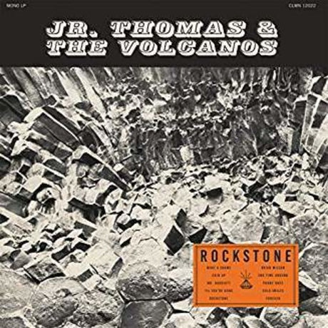Jr. Thomas & The Volcanos - Rockstone album cover.