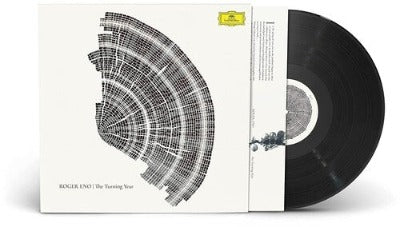 Roger Eno The Turning Year Album Cover and Black Vinyl