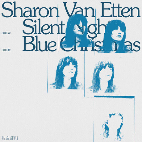 Sharon Van Etten - Silent Night / Blue Christmas album cover.