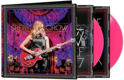 Sheryl crow live at the capital theatre album cover and limited edition pink vinyl