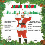 James Brown - A Soulful Christmas album cover.