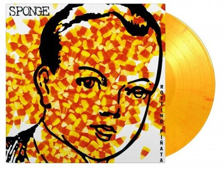 Sponge - Rotting Pinata album cover and orange vinyl.