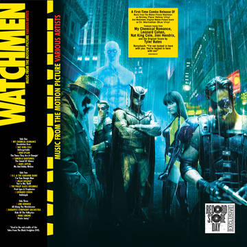Tyler Bates and Various ArtistsMusic from the Motion Picture Watchmen Album Cover