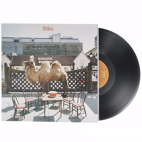 Wilco - Wilco album cover and black vinyl.