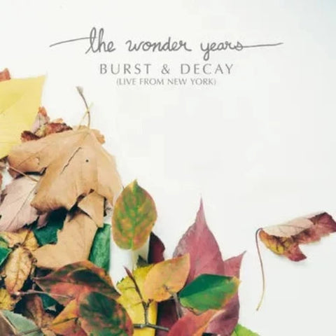 The Wonder Years Burst & Decay: Live From New York Album Cover