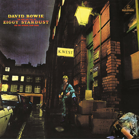 David Bowie - The Rise & Fall of Ziggy Stardust album cover.